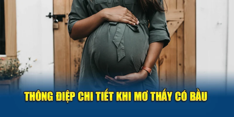 Thông điệp chi tiết khi mơ thấy có bầu